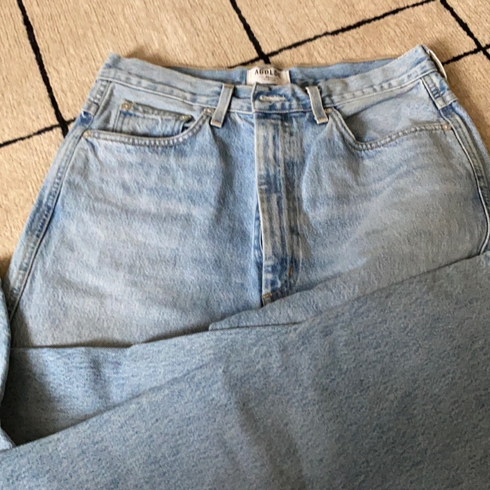 Agolde ..high rise .. pinch waist jean